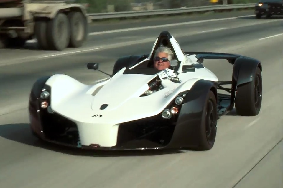 Jay Leno Test Drives Street Legal Formula 1 Bac Mono Hypebeast