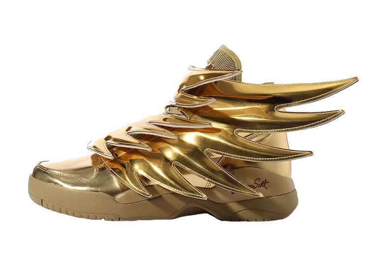 tengo sueño Anuncio Predecir Jeremy Scott x adidas Originals JS Wings 3.0 "Gold" | Hypebeast