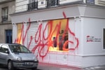 Kidult Vandalizes the A.P.C. Paris Store with the N-Word