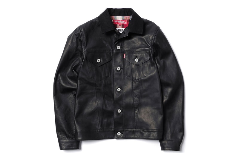eYe x Levi's® Horse Leather Jacket & Horse Leather Cotton Denim Pants