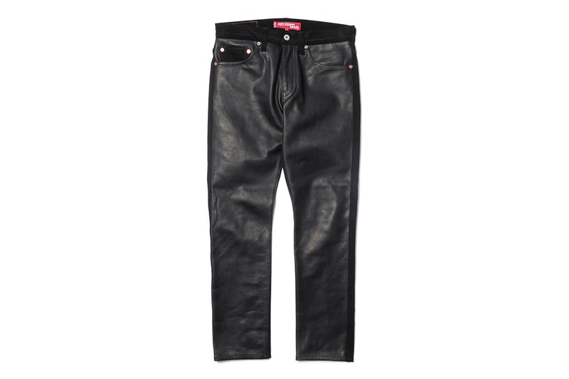 eYe x Levi's® Horse Leather Jacket & Horse Leather Cotton Denim Pants