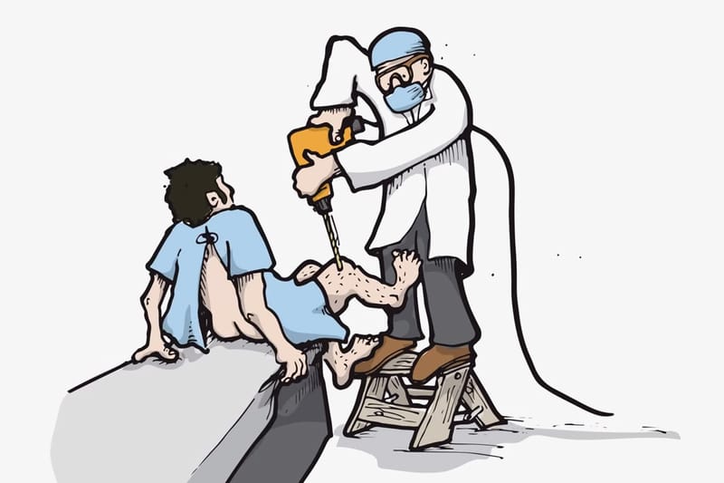 Mat Hoffman and the Lars Ligament Story, Illustrated by Taj Mihelich