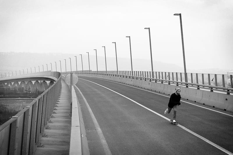 Monochrome Skateboard Photographs by Rob Dragan