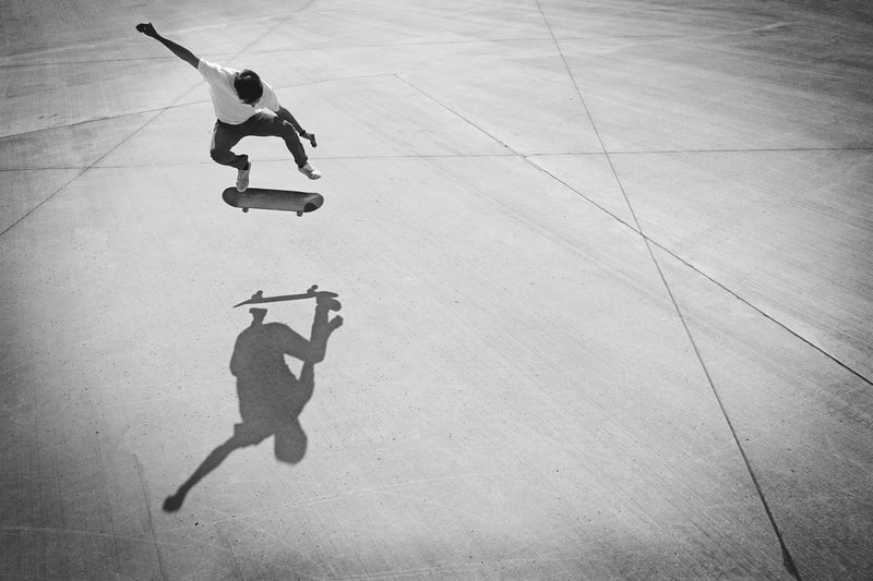 Monochrome Skateboard Photographs by Rob Dragan