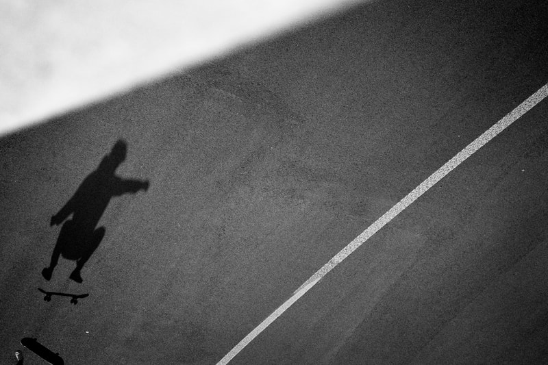 Monochrome Skateboard Photographs by Rob Dragan