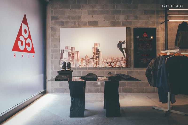 Nike ACG 2015 Spring/Summer Installation @ X158 Recap