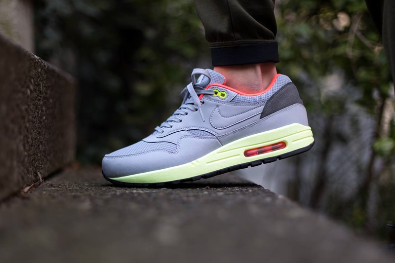 Nike Air Max 1 FB Wolf Grey/Liquid Lime