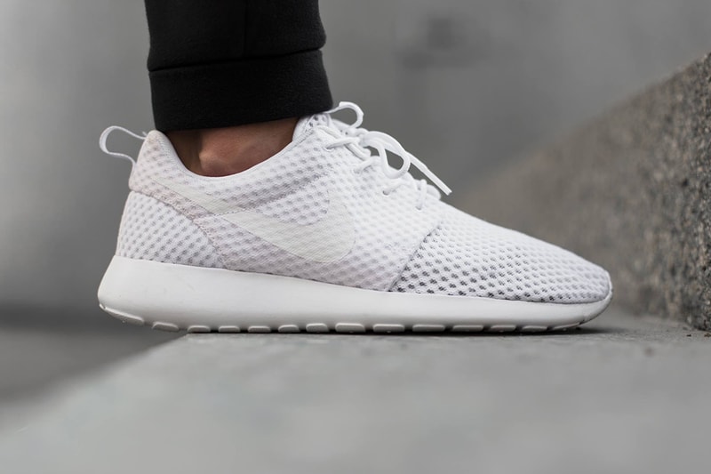 Nike Roshe Run Breeze White/Wolf Grey