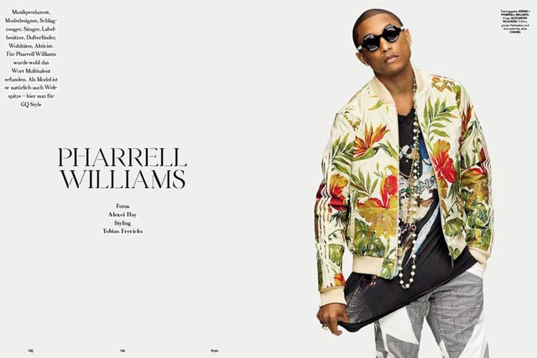Pharrell Covers GQ Style Germany