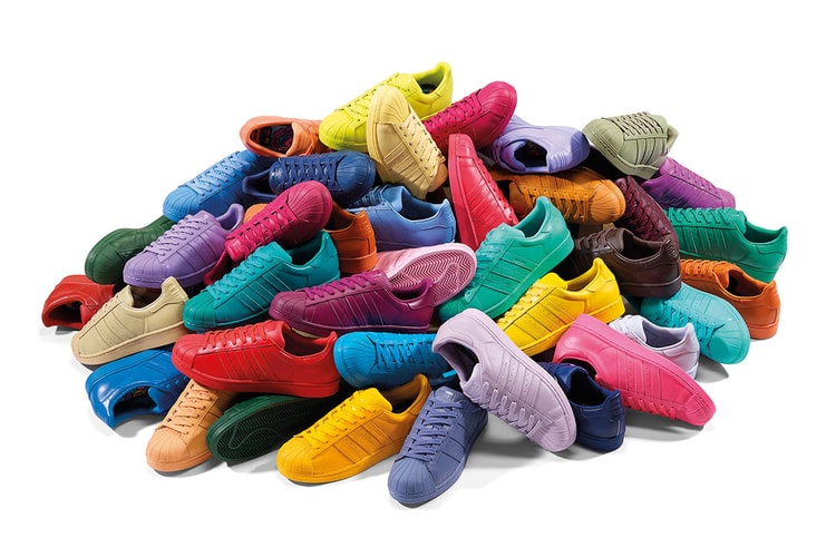 Pharrell Williams x adidas Originals "Supercolor" Collection Set to Release in March with 50 Colorways