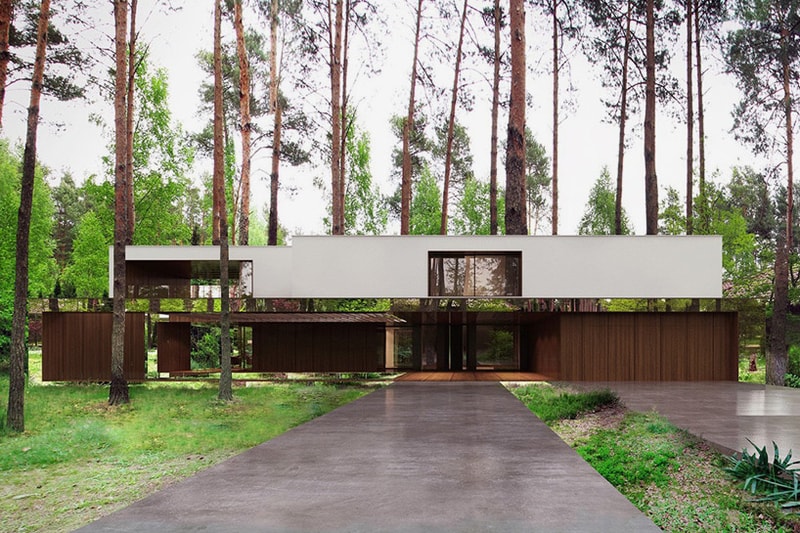 Reflective Home with Mirrored Facades by Reform Architekts