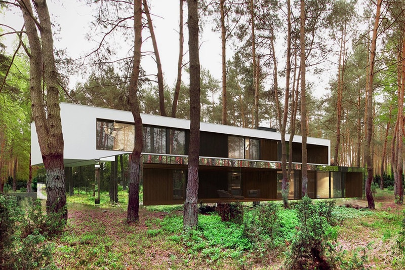 Reflective Home with Mirrored Facades by Reform Architekts