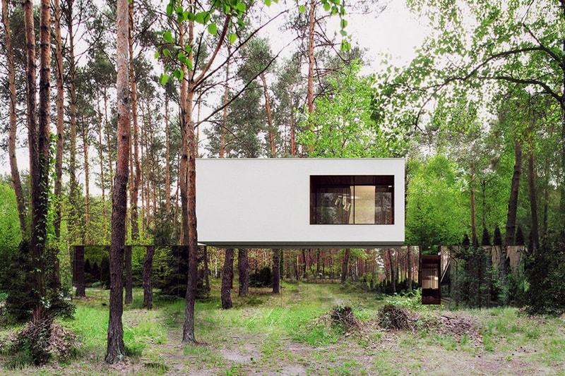 Reflective Home with Mirrored Facades by Reform Architekts