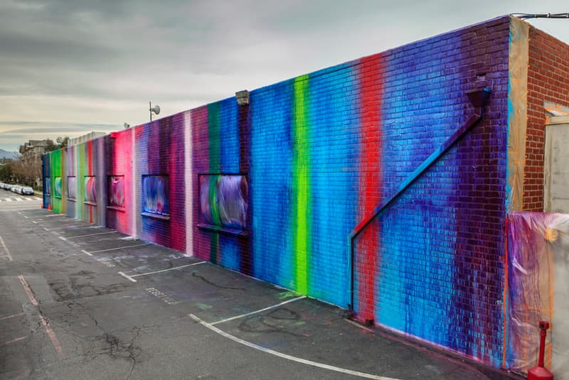 RISK Paints Mural at Sylvester Stallone's Former Santa Monica Studio