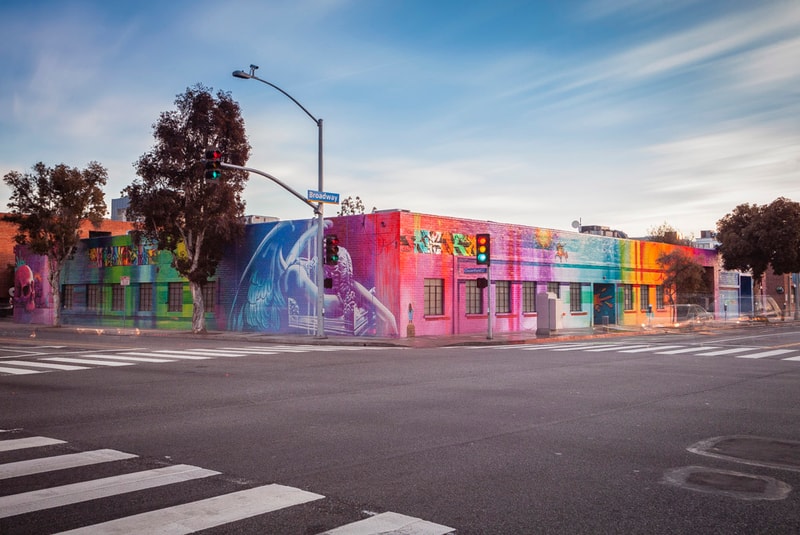 RISK Paints Mural at Sylvester Stallone's Former Santa Monica Studio