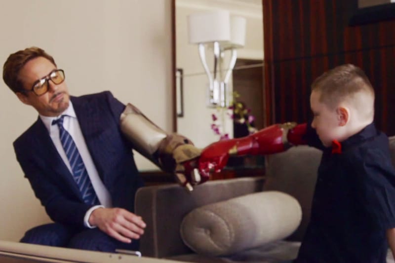 Robert Downey Jr. Delivers 3D-Printed Iron Man Arm to Young Fan