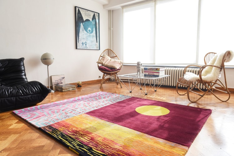 Sam Friedman x Case Studyo "Happy Place" Handwoven Rug
