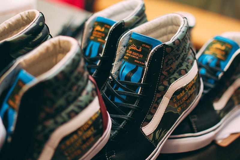 SBTG x Kadir Warriors x Vans "Feline Fury" Customs