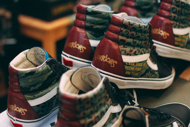 SBTG x Kadir Warriors x Vans "Feline Fury" Customs