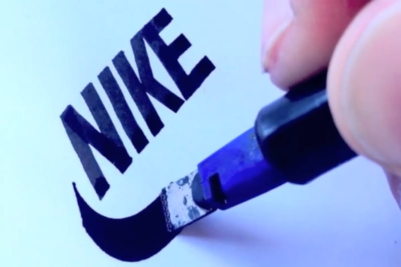 Sebastian Lester Recreates Iconic Logos by Hand
