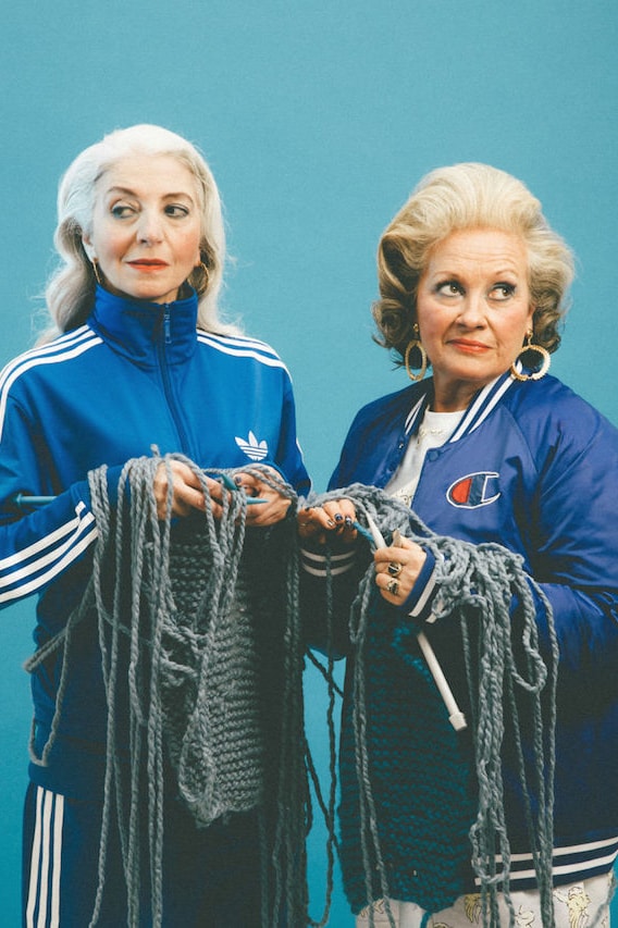 Senior Citizens Dressed in Streetwear by Alex de Mora