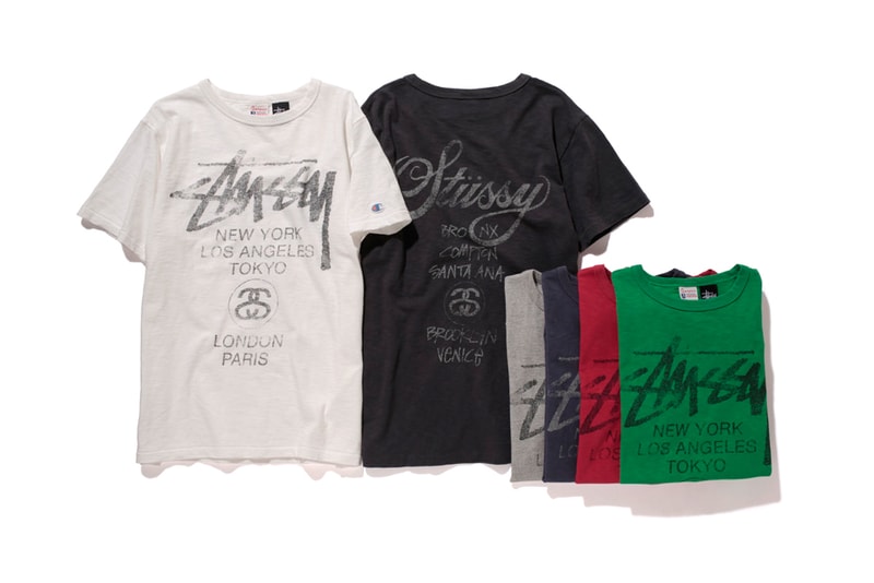 Stussy x Champion Japan 2015 Spring/Summer "Rochester" Collection