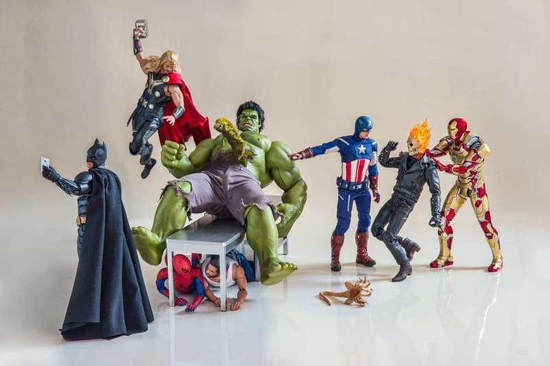 Superheroes up to No Good in Cheeky Photo Series
