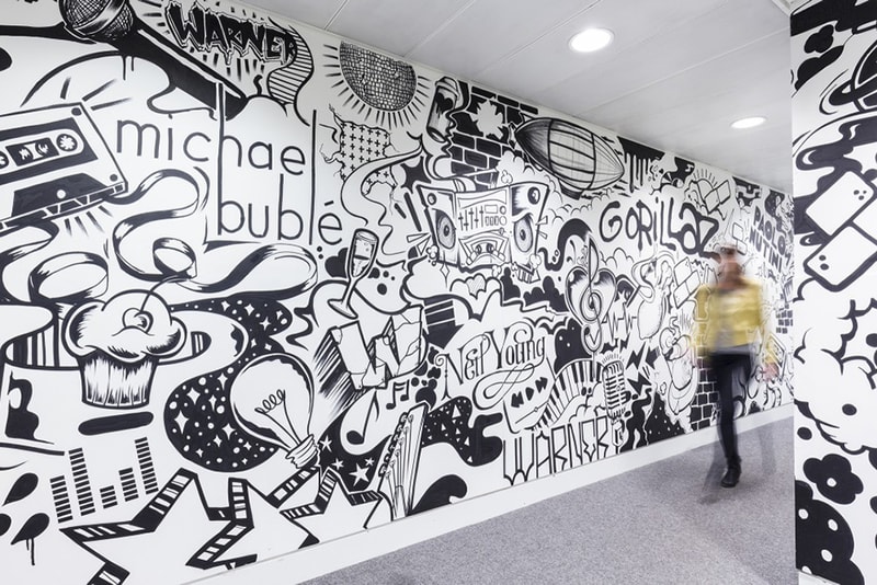 Take a Look Inside the Warner Music UK Headquarters by Woods Bagot