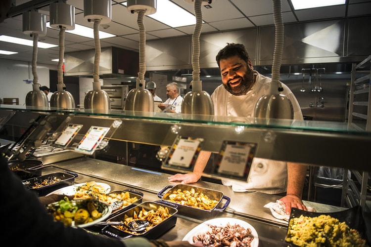 Take a Look Inside Facebook's New York Cafeteria