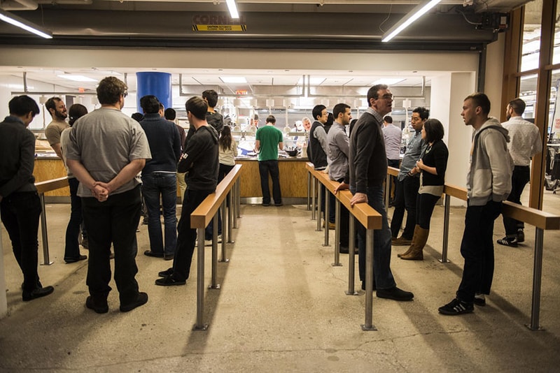Take a Look Inside Facebook's New York Cafeteria
