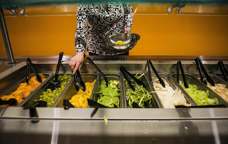 Take a Look Inside Facebook's New York Cafeteria