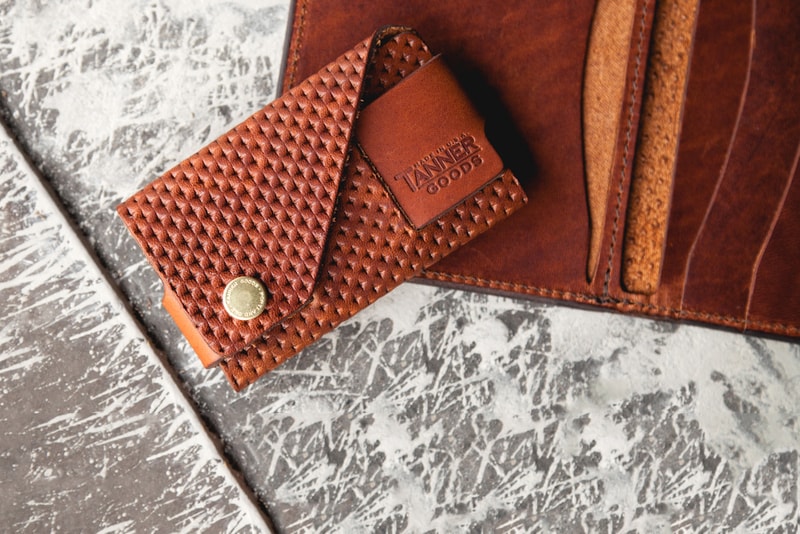 Tanner Goods "Perforated" Accessories Collection