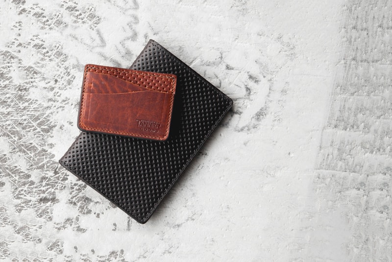Tanner Goods "Perforated" Accessories Collection