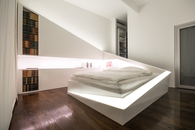 The ICE BED Combines Comfort With Soft LED Lights