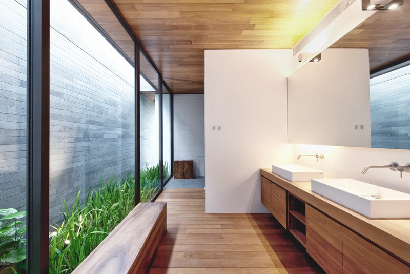 The Wall House by FARM Architects Overlooks Singapore Skyline