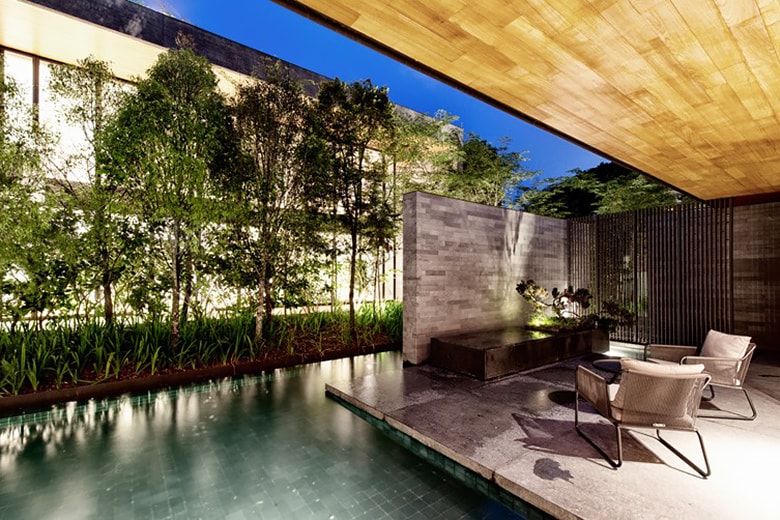 The Wall House by FARM Architects Overlooks Singapore Skyline