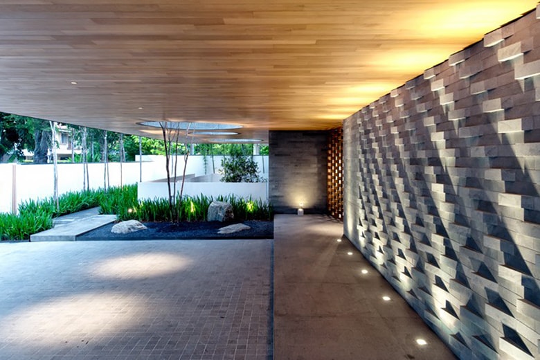 The Wall House by FARM Architects Overlooks Singapore Skyline