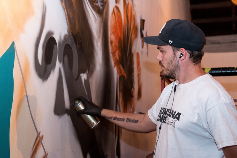 Tristan Eaton and Kamea Hadar Create "Pele, Maila, Hina" Mural in LA