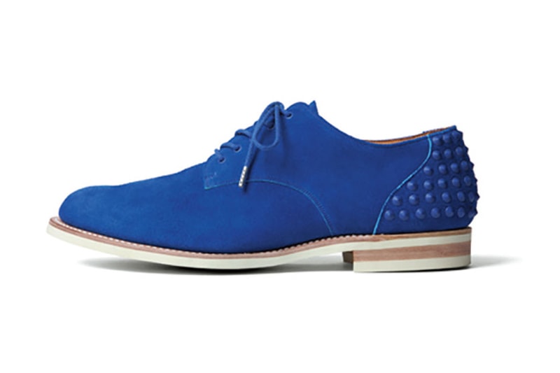 uniform experiment 2015 Spring/Summer Plain Toe Heel Studs Shoes