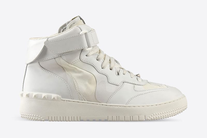Valentino Rock Be Camouflage High-Top Sneaker