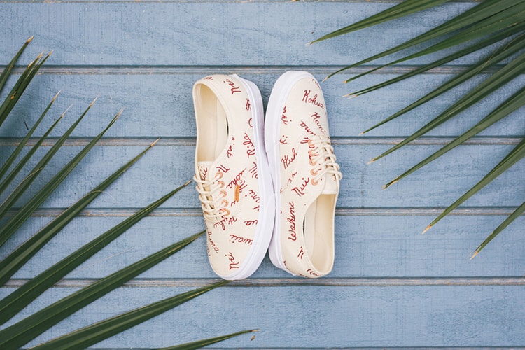 Vans California Authentic CA "Islands" in Bone White