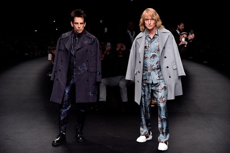 Zoolander & Hansel Walk in Valentino's 2015 Fall/Winter Runway Show