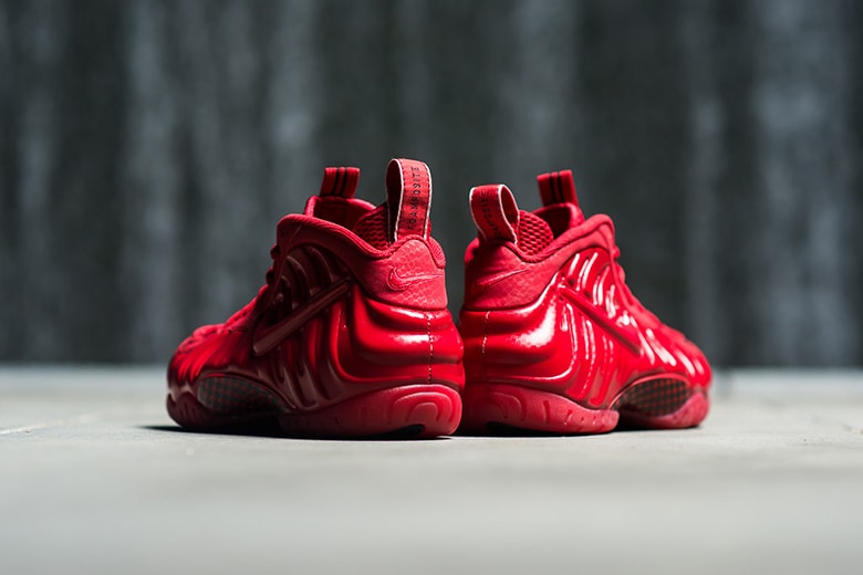 A Closer Look at the Nike Air Foamposite Pro "Gym Red"