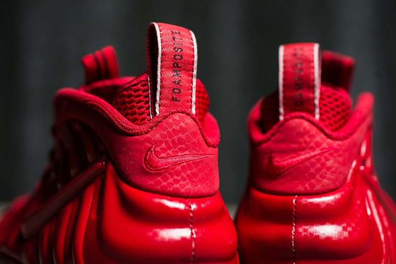 A Closer Look at the Nike Air Foamposite Pro "Gym Red"