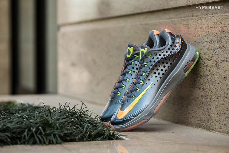 A Closer Look at the Nike KD7 Elite Blue Graphite/Bright Citrus