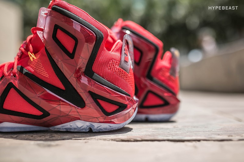 A Closer Look at the Nike LeBron 12 Elite "University Red"
