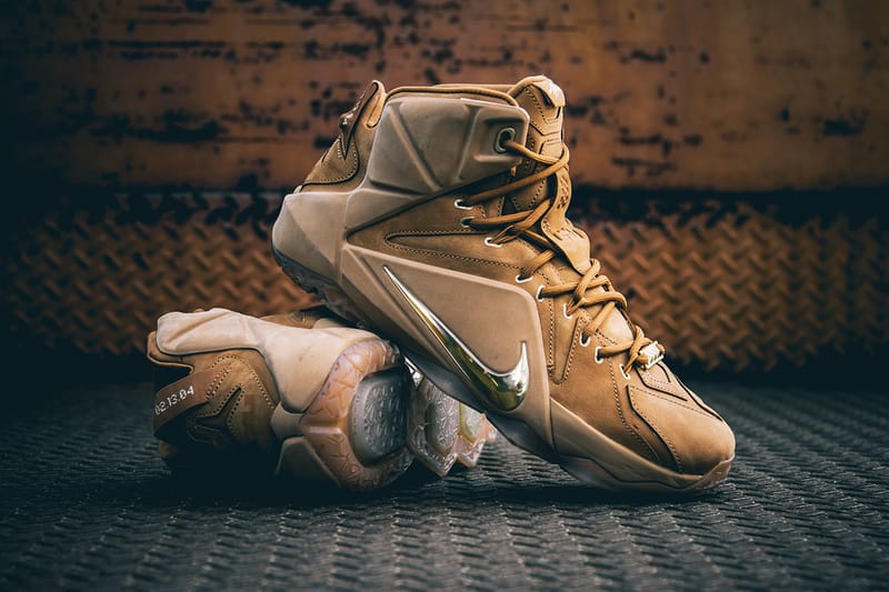 A Closer Look at the Nike LeBron XII EXT "Wheat"