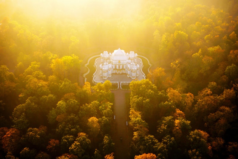 A Drone's Bird's-Eye View of Landmarks Around the World