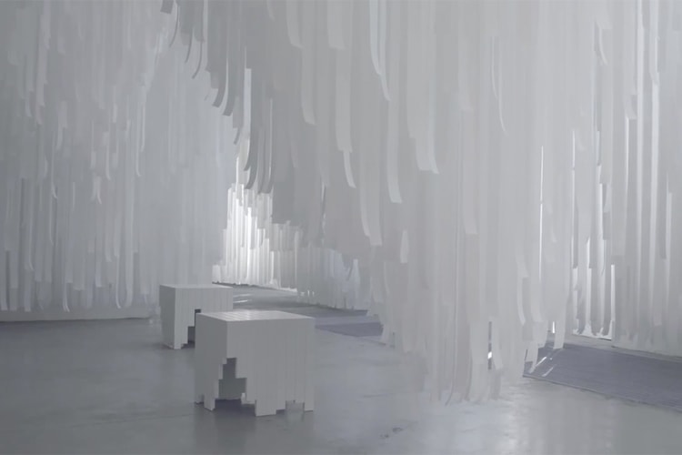 A Look Inside the COS x Snarkitecture Installation in Milan