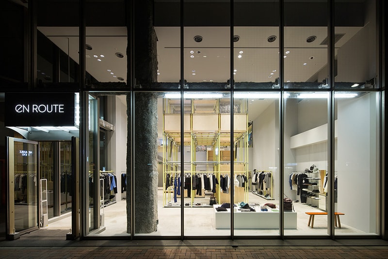 A Look Inside UNITED ARROWS' "EN ROUTE" by Schemata Architects